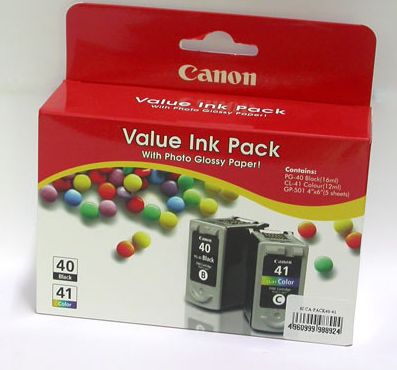 Canon Value Ink Pack 40+41